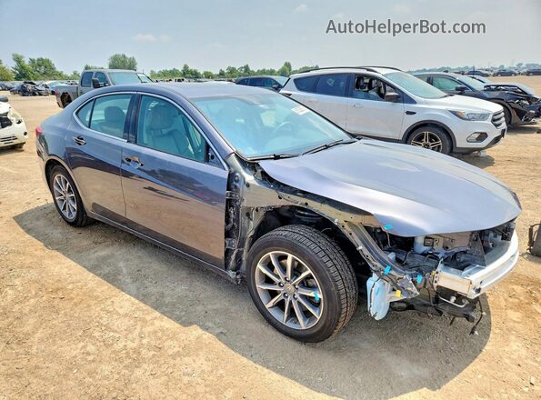 19UUB1F56JA009478 2018 ACURA TLX Серый Передняя правая четверть