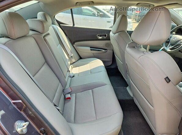 19UUB1F56JA009478 2018 ACURA TLX Серый Вид задних сидений