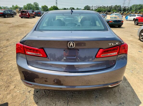 19UUB1F56JA009478 2018 ACURA TLX Серый Вид сзади