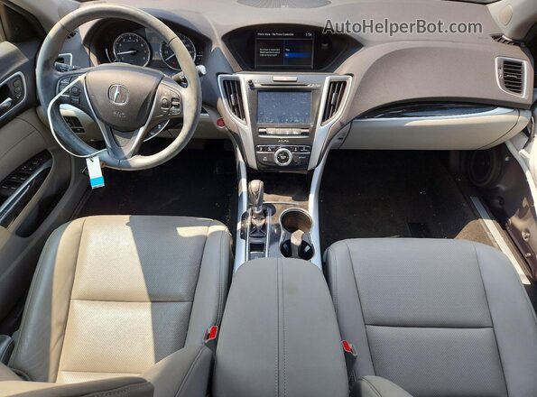 19UUB1F56JA009478 2018 ACURA TLX Серый Вид панели приборов