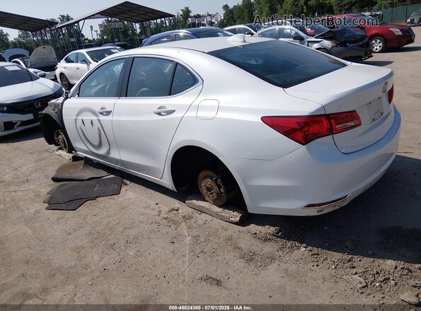 19UUB1F56KA003410 2019 ACURA TLX White Trasero izquierdo