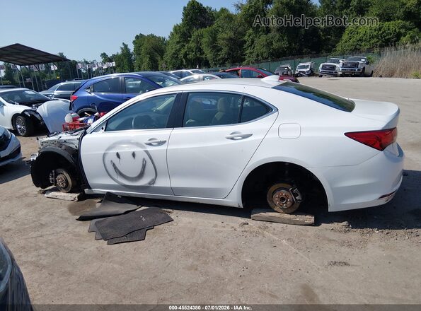 19UUB1F56KA003410 2019 ACURA TLX White Vista interior trasera