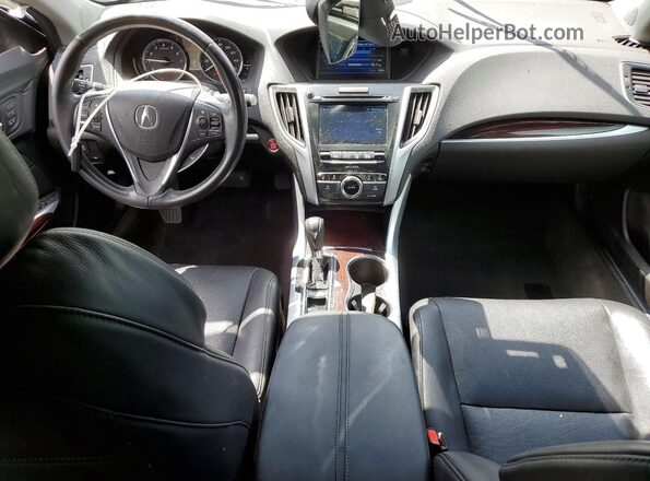 19UUB1F57GA013001 2016 ACURA TLX Charcoal Вид панелі приладів