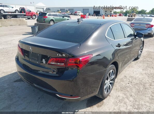 19UUB1F57HA010360 2017 ACURA TLX Black Trasero derecho