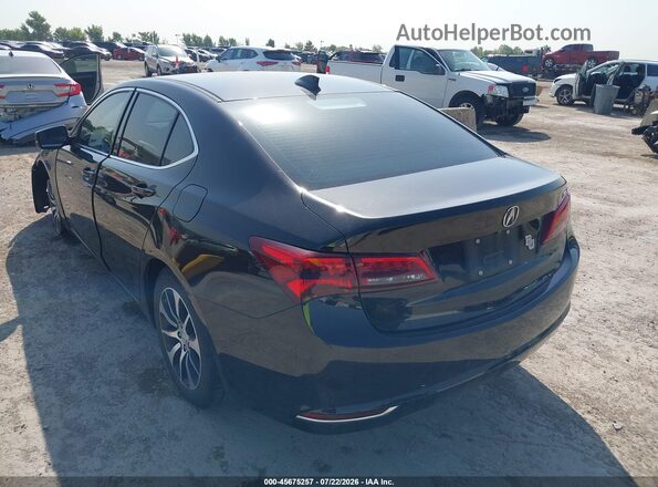 19UUB1F57HA010360 2017 ACURA TLX Black Trasero izquierdo