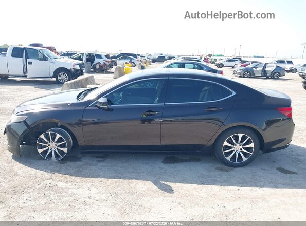 19UUB1F57HA010360 2017 ACURA TLX Black Vista interior de 360 grados