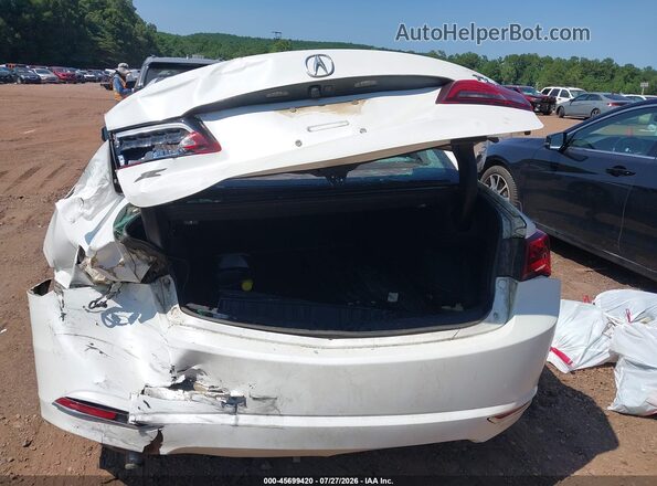 19UUB1F58HA009878 2017 ACURA TLX White Front view