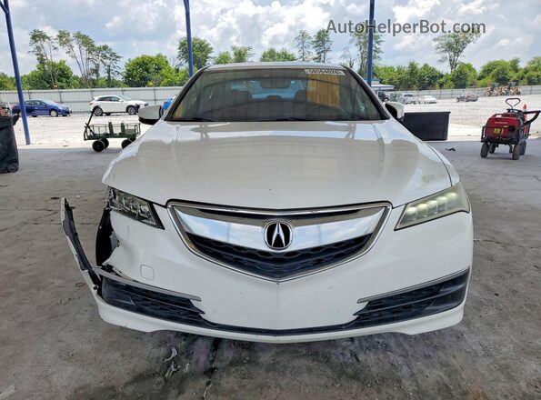 19UUB1F59HA001840 2017 ACURA TLX White Դիմացի տեսք