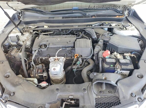 19UUB1F59HA001840 2017 ACURA TLX White Սալոնի հետևի տեսք