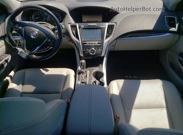 19UUB1F59JA007451 2018 ACURA TLX Gray Dashboard view