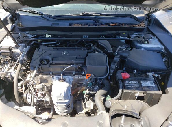 19UUB1F59JA007451 2018 ACURA TLX Gray Rear interior view