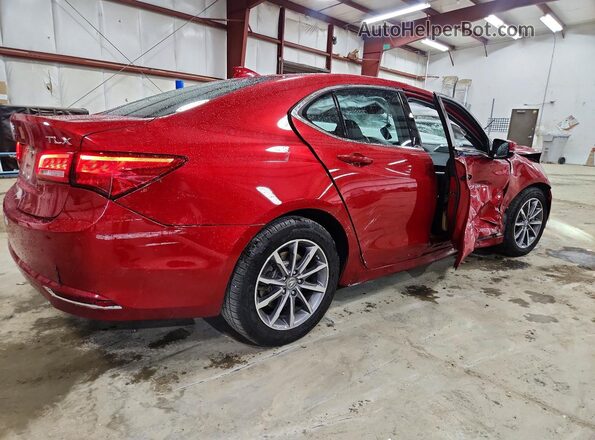 19UUB1F59LA015598 2020 ACURA TLX Red Հետևի աջ