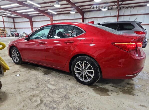 19UUB1F59LA015598 2020 ACURA TLX Red Հետևի ձախ