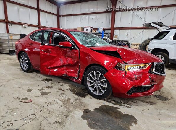 19UUB1F59LA015598 2020 ACURA TLX Red Առջևի աջ
