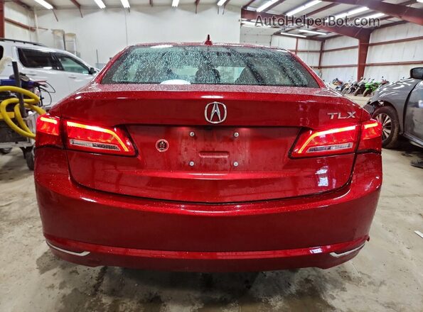 19UUB1F59LA015598 2020 ACURA TLX Red Հետևի տեսք