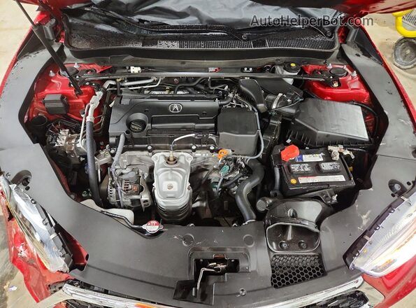 19UUB1F59LA015598 2020 ACURA TLX Red Սալոնի հետևի տեսք