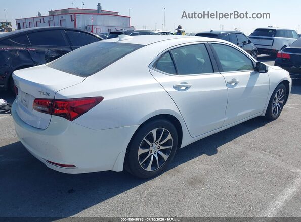 19UUB1F5XGA010559 2016 ACURA TLX White Հետևի աջ