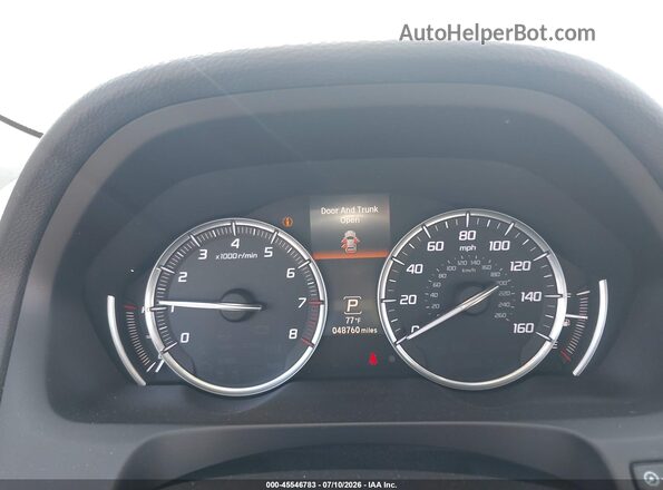 19UUB1F5XGA010559 2016 ACURA TLX White Հետևի նստատեղերի տեսք