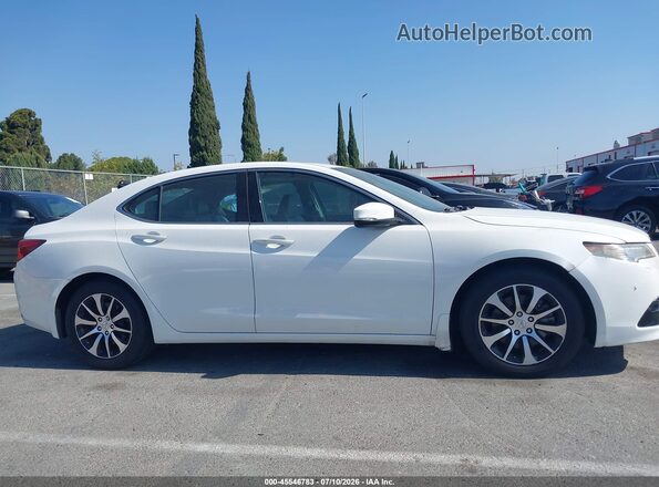 19UUB1F5XGA010559 2016 ACURA TLX White Սալոնի հետևի տեսք