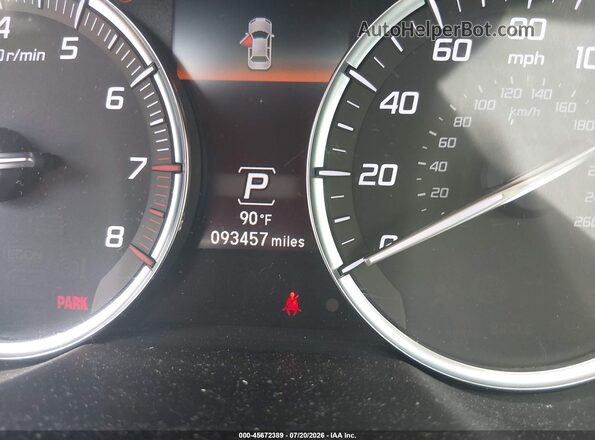 19UUB1F5XHA002320 2017 ACURA TLX Black 