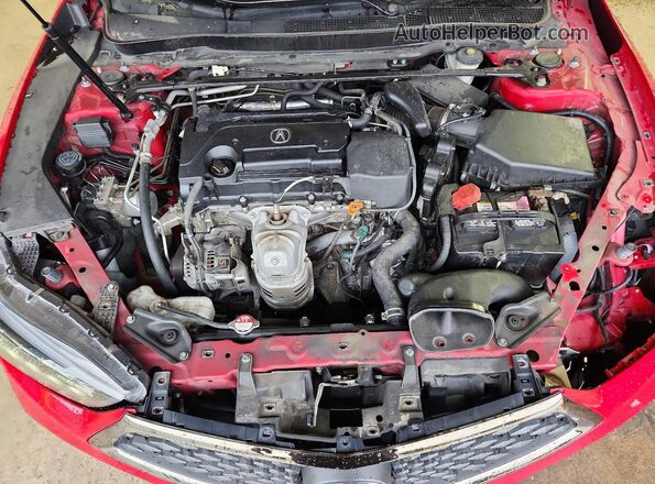 19UUB1F62KA004420 2019 ACURA TLX Red Սալոնի հետևի տեսք