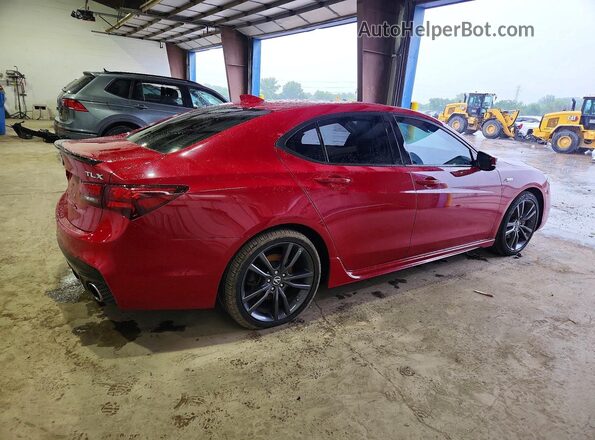 19UUB1F62KA004420 2019 ACURA TLX Red Հետևի աջ