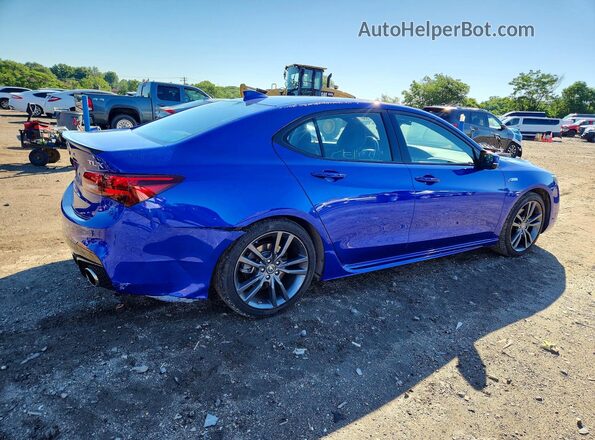 19UUB1F62LA007867 2020 ACURA TLX Blue Հետևի աջ