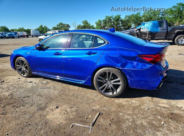 19UUB1F62LA007867 2020 ACURA TLX Blue Հետևի ձախ