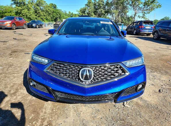 19UUB1F62LA007867 2020 ACURA TLX Blue Դիմացի տեսք