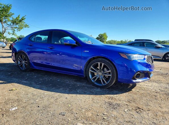 19UUB1F62LA007867 2020 ACURA TLX Blue Առջևի աջ