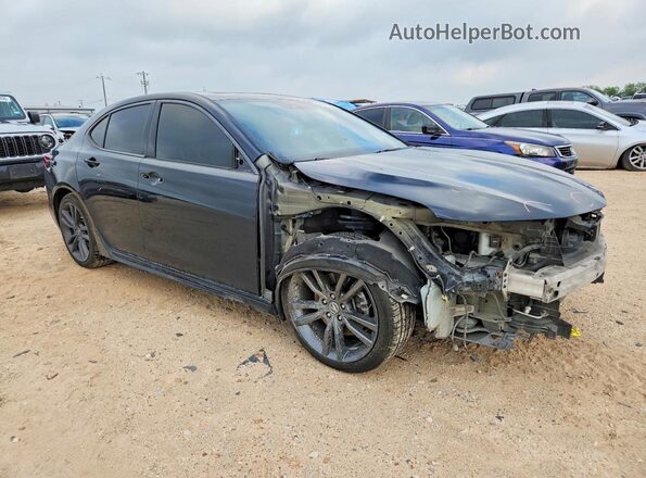19UUB1F64KA004127 2019 ACURA TLX Черный Передняя правая четверть