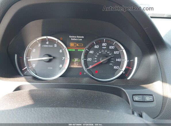 19UUB1F65KA005285 2019 ACURA TLX White უკანა სავარძლების ხედი