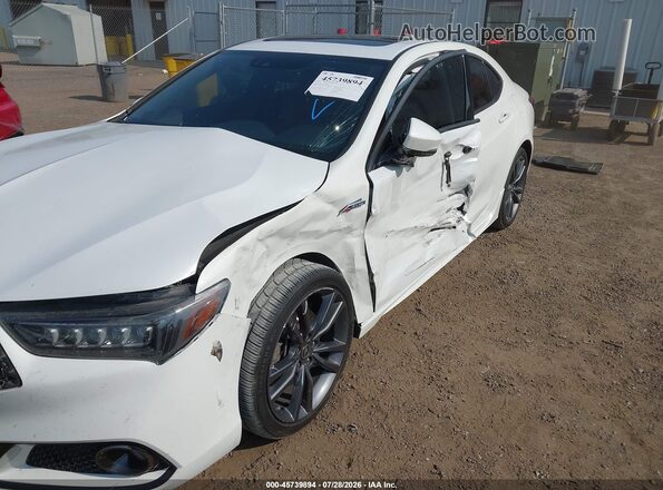 19UUB1F65KA005285 2019 ACURA TLX White 