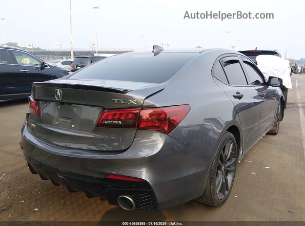 19UUB1F65LA011380 2020 ACURA TLX Gray უკანა მარჯვენა