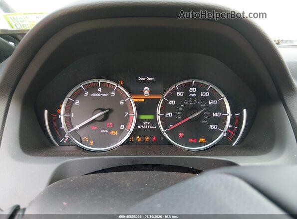 19UUB1F65LA011380 2020 ACURA TLX Gray უკანა სავარძლების ხედი