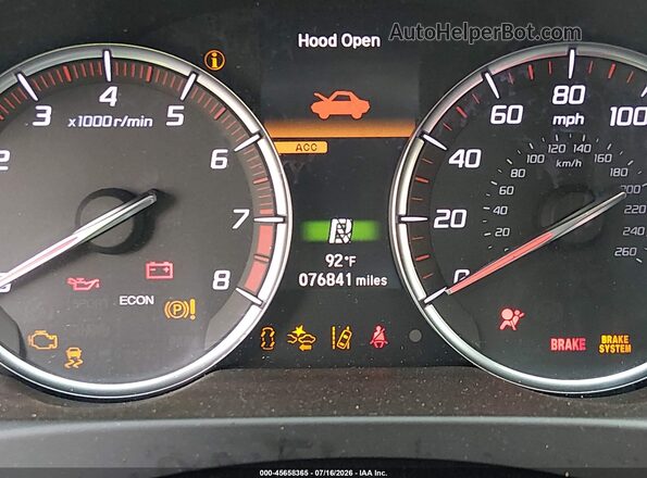 19UUB1F65LA011380 2020 ACURA TLX Gray 