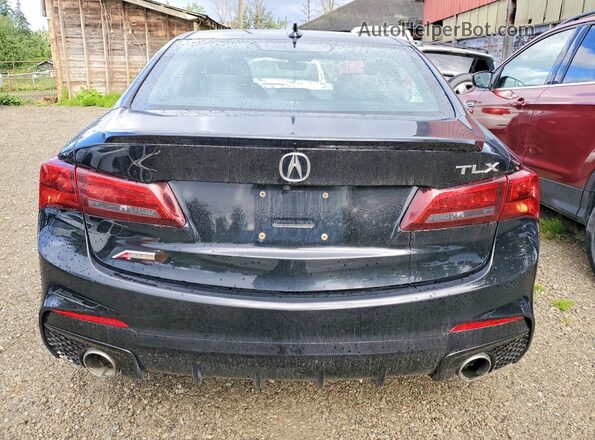 19UUB1F66KA801043 2019 ACURA TLX Black Հետևի տեսք