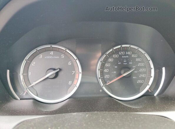 19UUB1F66KA801043 2019 ACURA TLX Black Սարքավորումների վահանակի տեսք