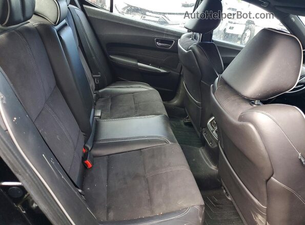 19UUB1F66KA801043 2019 ACURA TLX Black Հետևի նստատեղերի տեսք