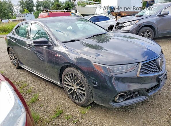 19UUB1F66KA801043 2019 ACURA TLX Black Առջևի աջ