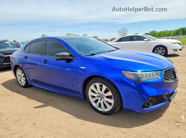 19UUB1F67LA000221 2020 ACURA TLX Blue Առջևի աջ