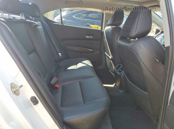 19UUB2F31GA004959 2016 ACURA TLX White Հետևի նստատեղերի տեսք