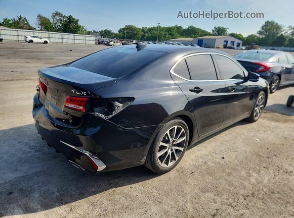 19UUB2F32KA010424 2019 ACURA TLX Black Հետևի աջ