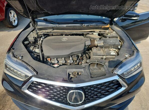19UUB2F32KA010424 2019 ACURA TLX Black Սալոնի հետևի տեսք