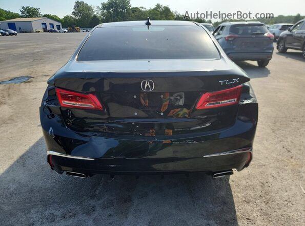 19UUB2F32KA010424 2019 ACURA TLX Black Հետևի տեսք