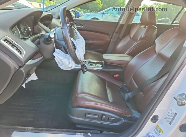 19UUB2F33GA004297 2016 ACURA TLX Белый Вид салона спереди