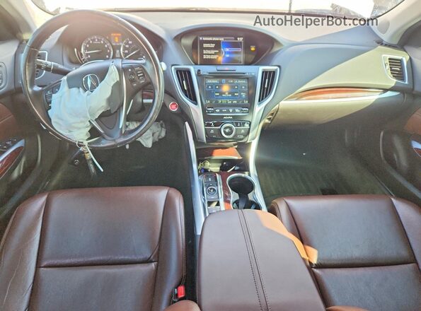 19UUB2F33GA004297 2016 ACURA TLX Белый Вид панели приборов