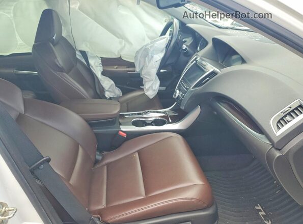 19UUB2F33GA004784 2016 ACURA TLX White წინა სალონის ხედი
