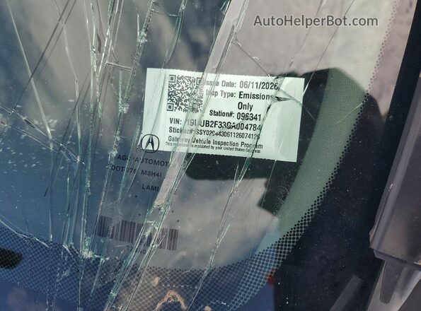 19UUB2F33GA004784 2016 ACURA TLX White ძრავის განყოფილების ხედი
