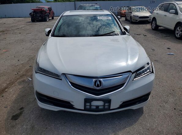19UUB2F33GA004784 2016 ACURA TLX White წინა ხედი